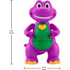 image Fisher-Price Barney's World Heart Hands Barney Figure Sixth Alternate Image