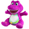 image Fisher-Price Barney's World Heart Glow Barney Plush First Alternate Image
