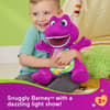 image Fisher-Price Barney's World Heart Glow Barney Plush Second Alternate Image