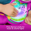 image Fisher-Price Barney's World Heart Glow Barney Plush Fifth Alternate Image