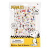 image Peanuts Snoopy 4 Sheet Sticker Book with Puffy Stickers Main Product Image