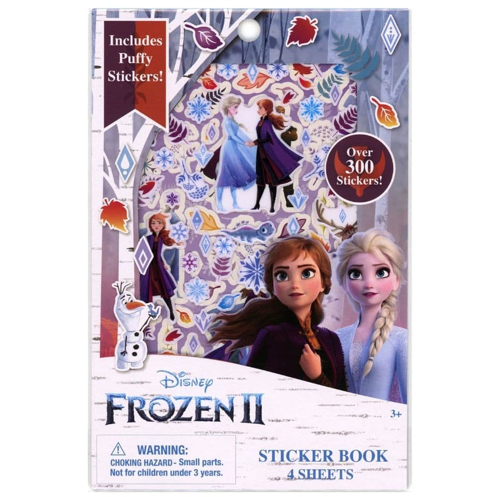 image Disney Frozen 4 Sheet Sticker Book with Puffy Stickers Main Product Image