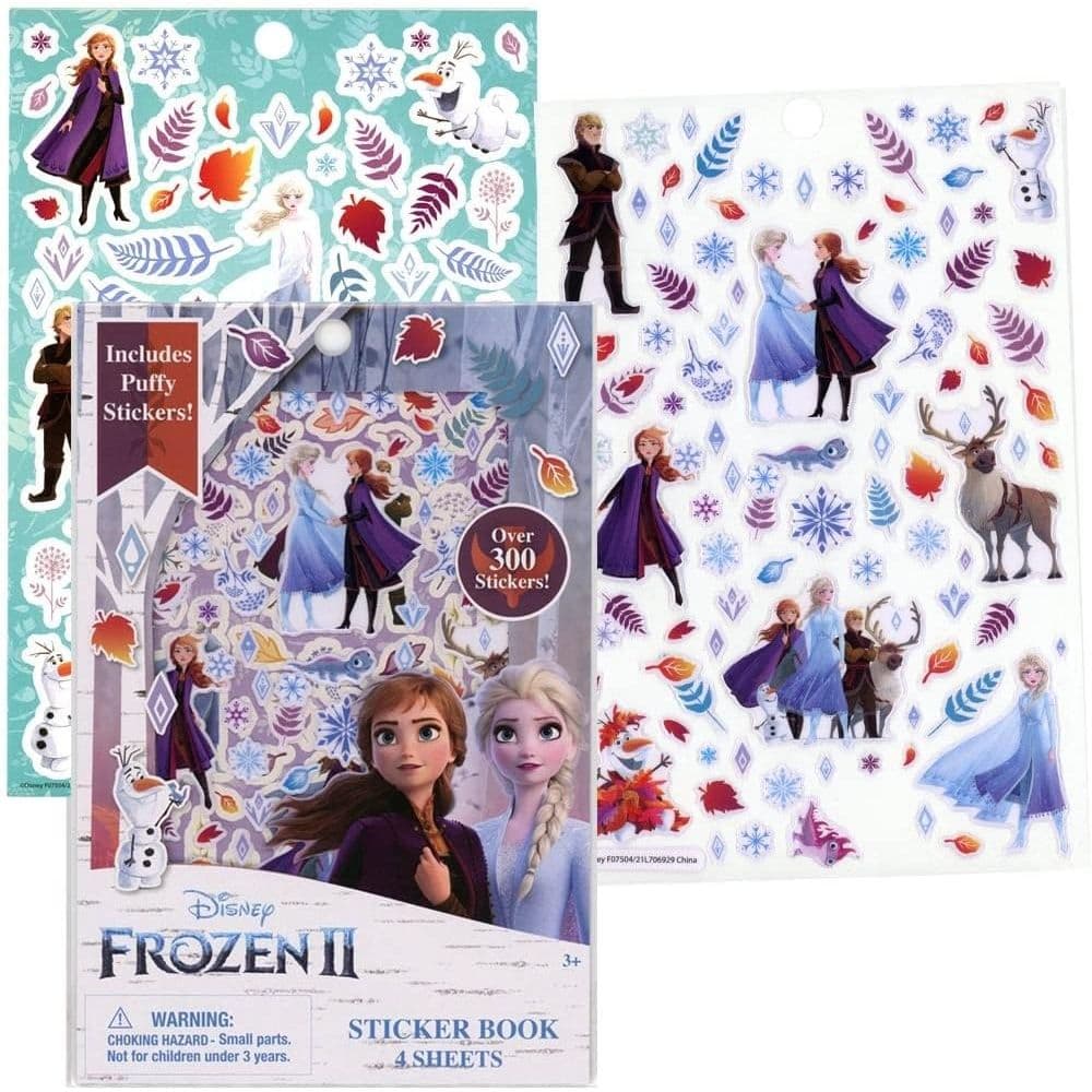 Disney Frozen 4 Sheet Sticker Book with Puffy Stickers First Alternate Image