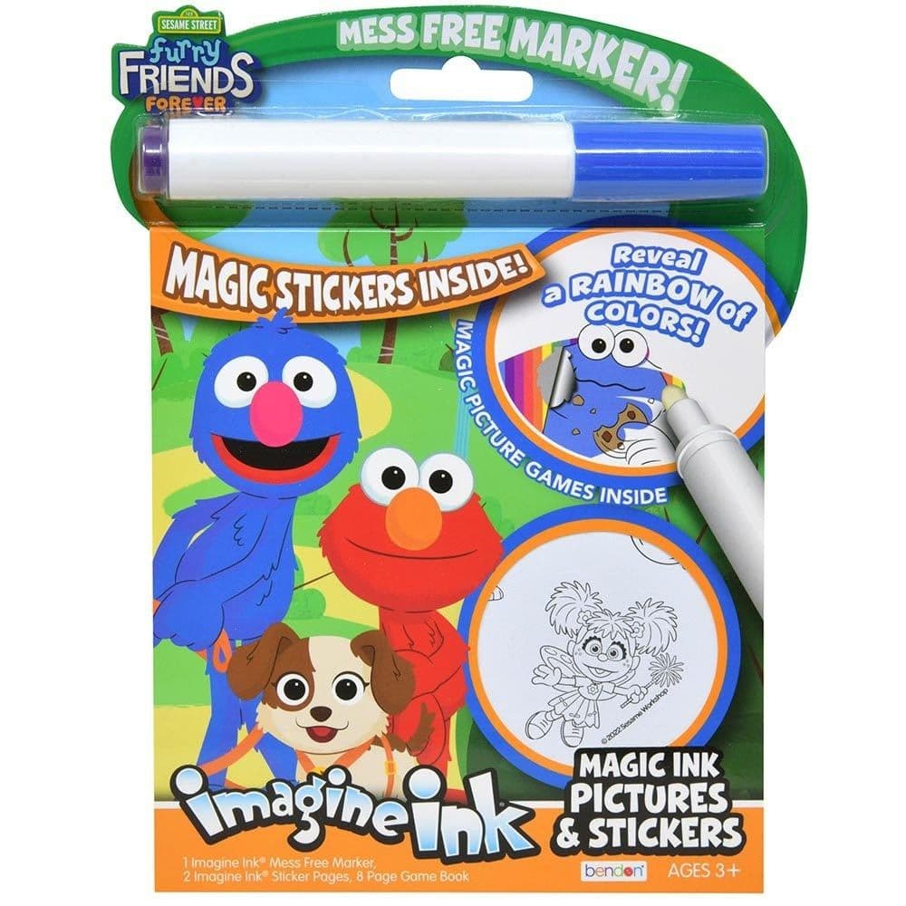 image Sesame Street Imagine Ink Sticker Book Main Product Image