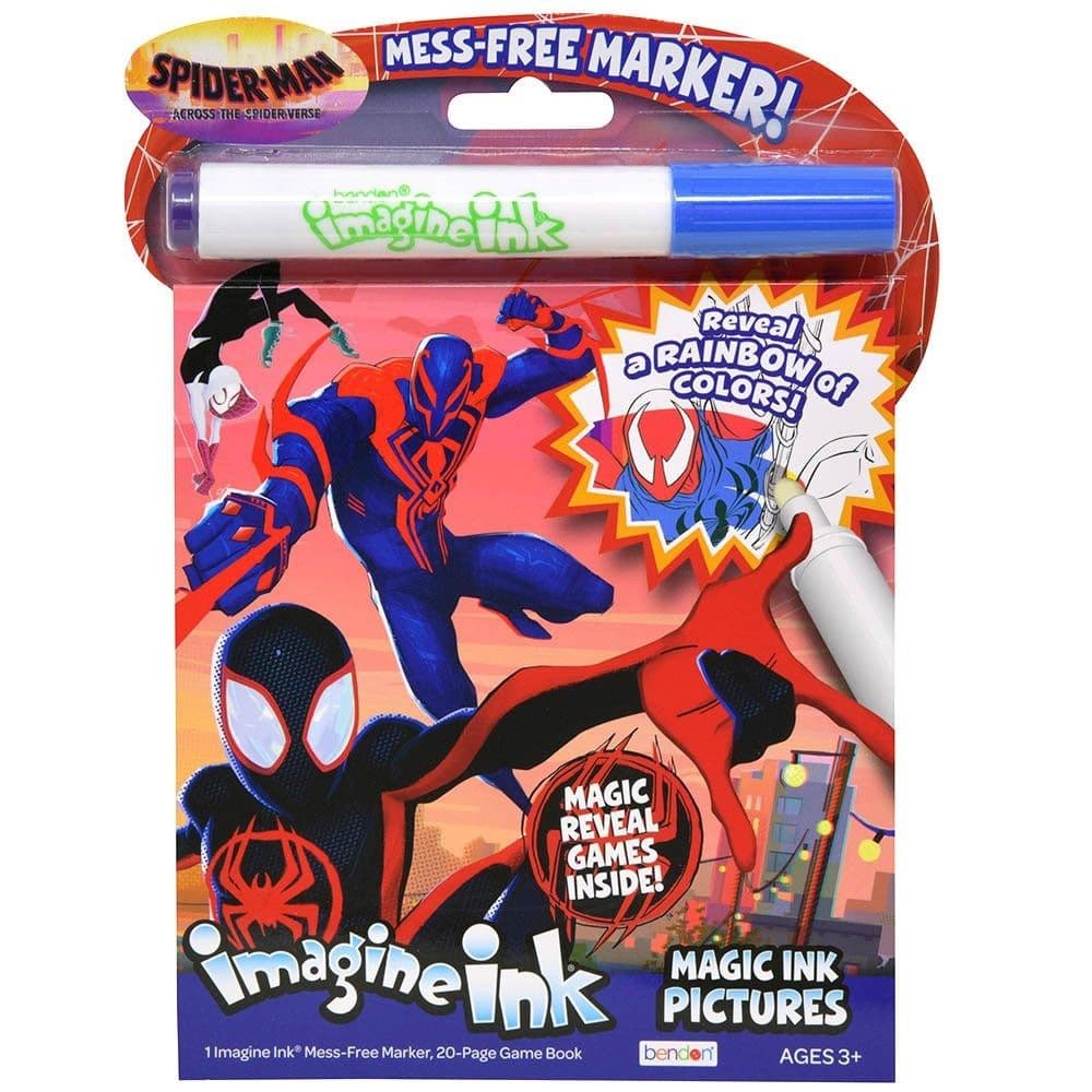 image Marvel Spider-Man Across the Spider-Verse 20-Page Imagine Ink Book Main Product Image