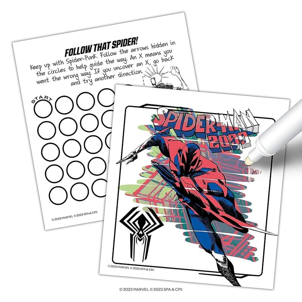 Marvel Spider-Man Across the Spider-Verse 20-Page Imagine Ink Book First Alternate Image