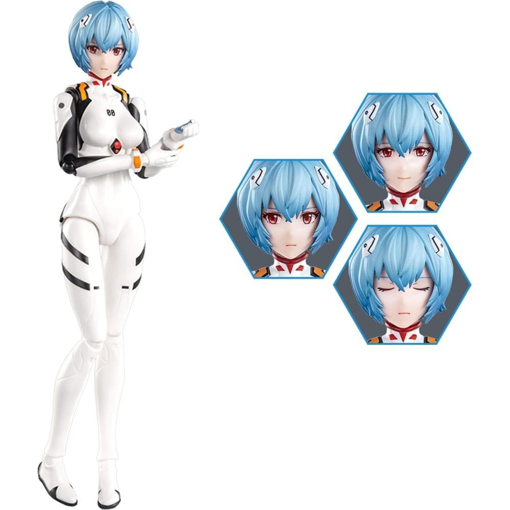 Evangelion Rei Ayanami Plug Suit Model Kit Second Alternate Image