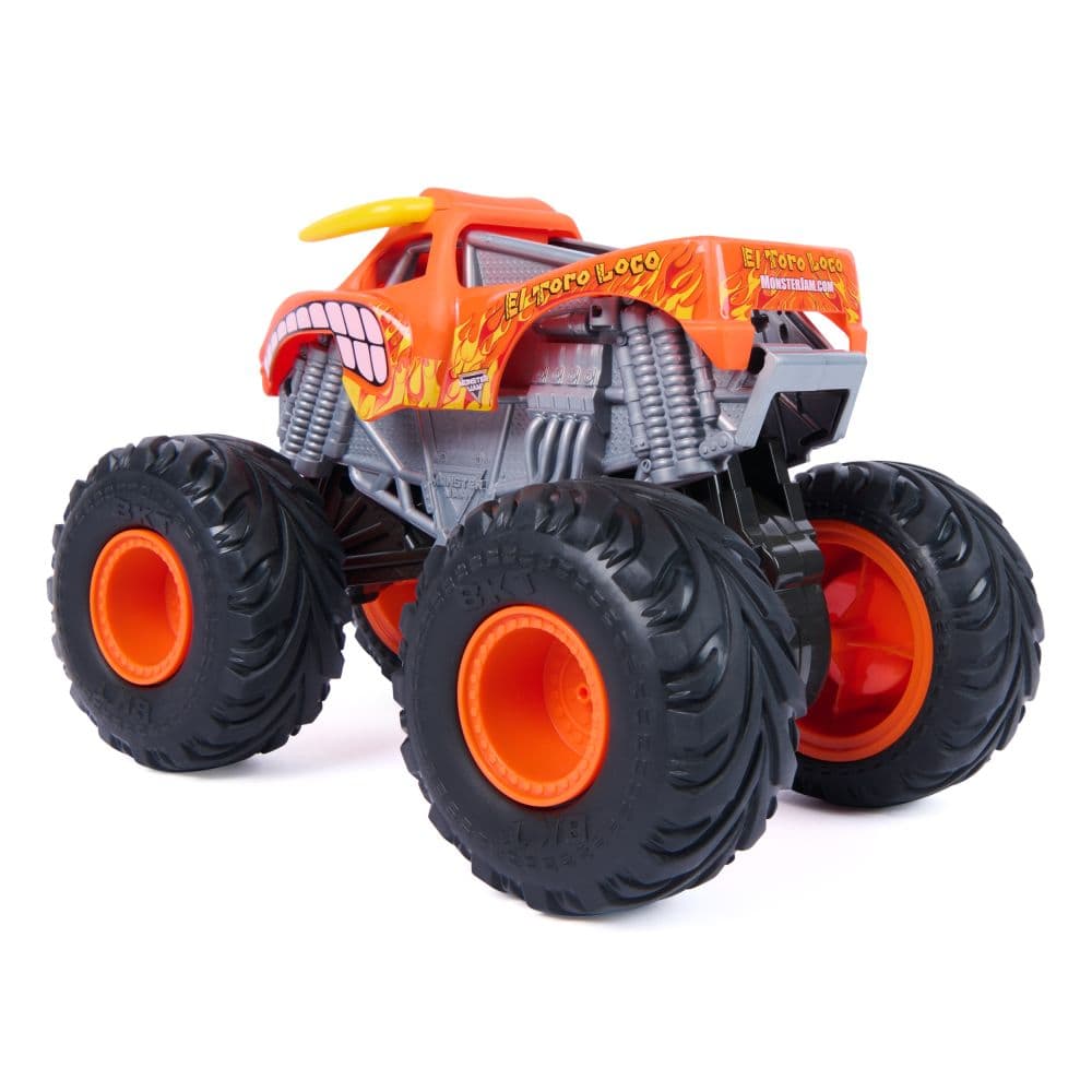 Monster Jam El Toro Loco Rev N Roar 1:15 Scale Truck Fourth Alternate Image