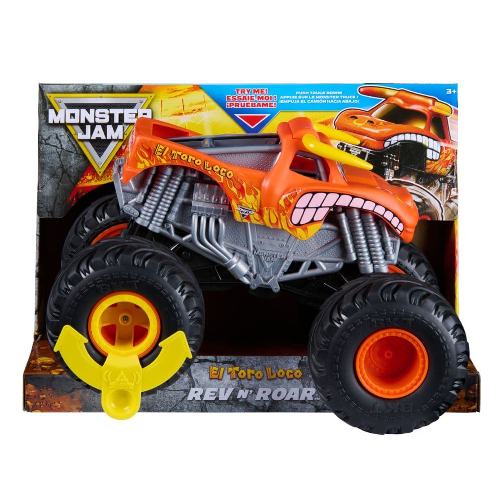 Monster Jam El Toro Loco Rev N Roar 1:15 Scale Truck Sixth Alternate Image