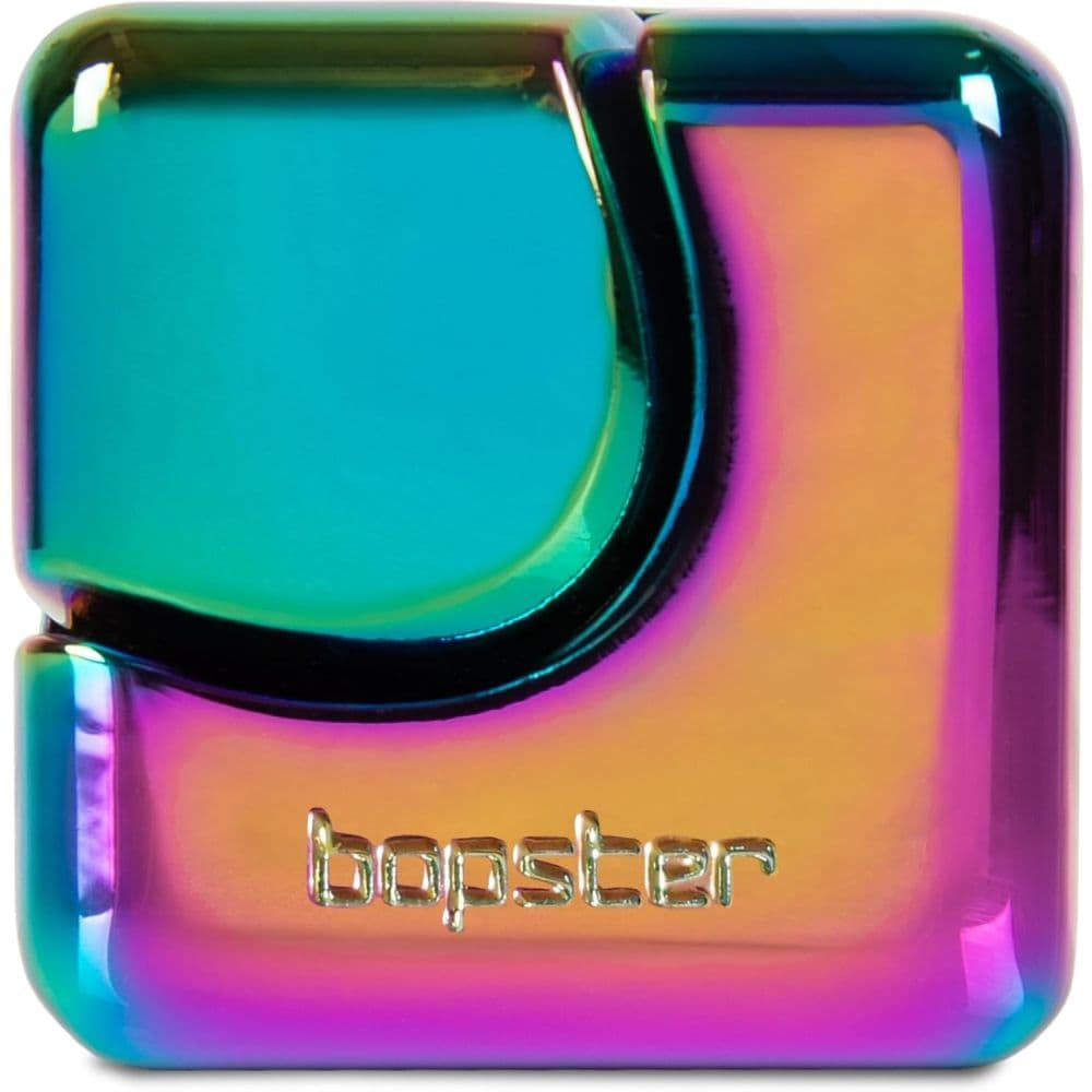 bopster Cube Spinner Metallic Multicolor Fidget Spinner First Alternate Image