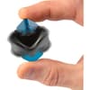 image bopster Cube Spinner Metallic Black &amp; Blue Fidget Spinner Second Alternate Image