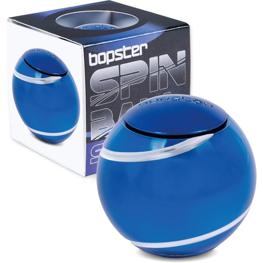 image bopster Spinball Metallic Blue Fidget Hand Spinner Main Product Image