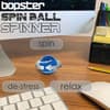 image bopster Spinball Metallic Blue Fidget Hand Spinner Second Alternate Image