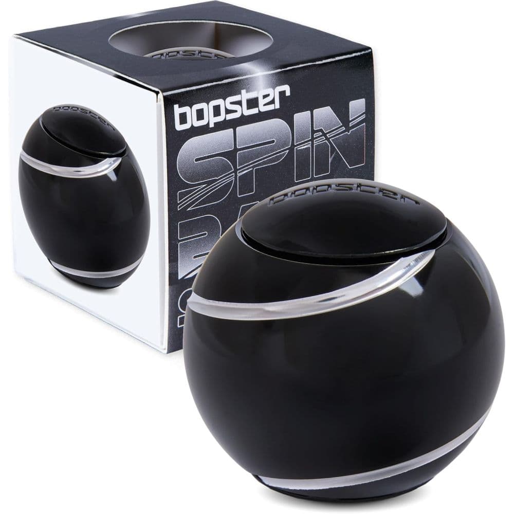 bopster Spinball Metallic Black Fidget Hand Spinner Main Product Image
