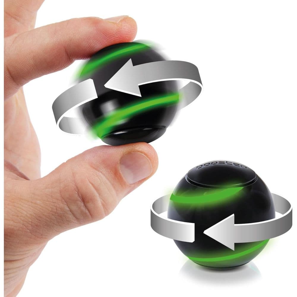 bopster Spinball Metallic Black Fidget Hand Spinner Second Alternate Image