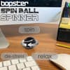image bopster Spinball Metallic Black Fidget Hand Spinner Sixth Alternate Image