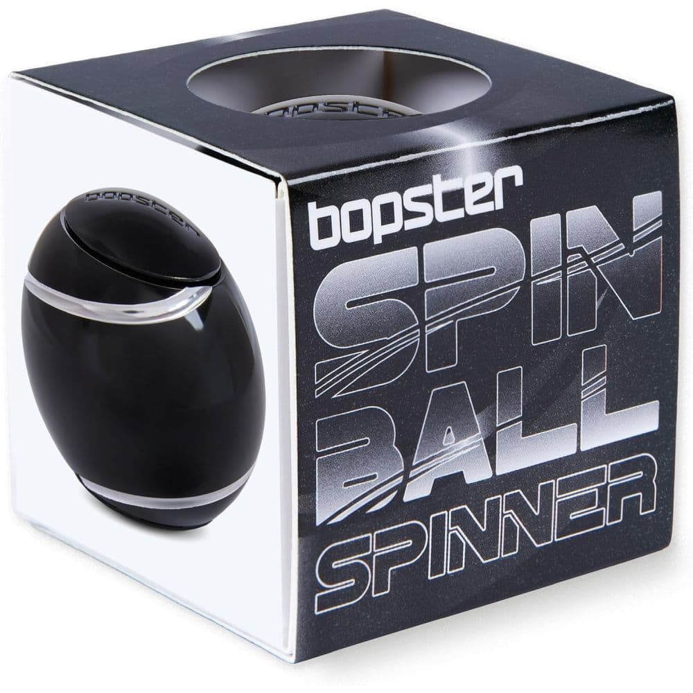 bopster Spinball Metallic Black Fidget Hand Spinner Seventh Alternate Image