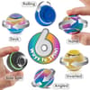 image bopster Spinball Metallic Black Fidget Hand Spinner Eighth Alternate Image