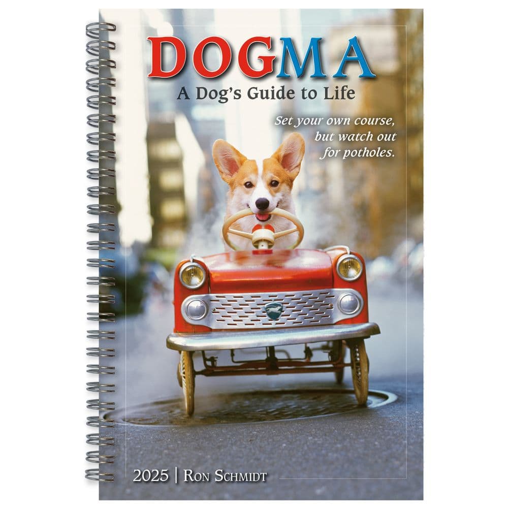 Dogs Guide To Life Classic 2025 Planner Main Product Image width=&quot;1000&quot; height=&quot;1000&quot;