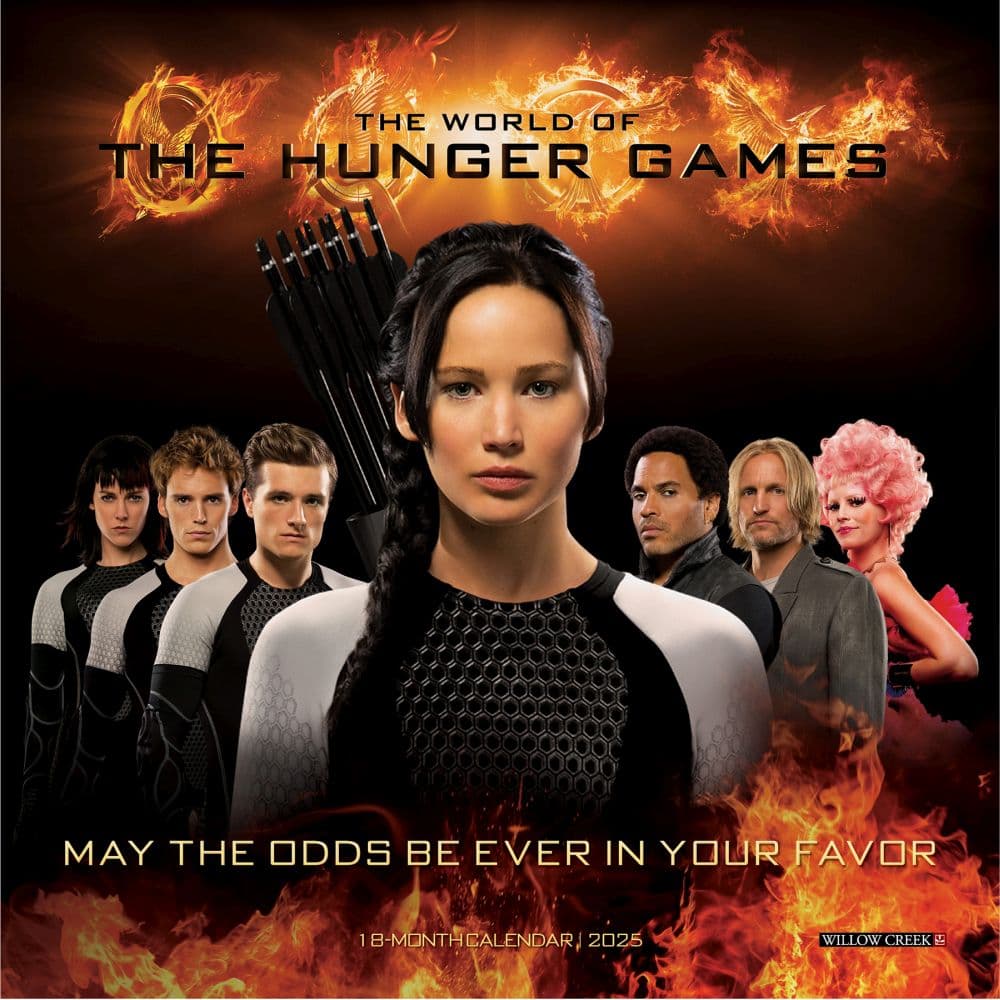 Hunger Games 2025 Mini Wall Calendar Main Image
