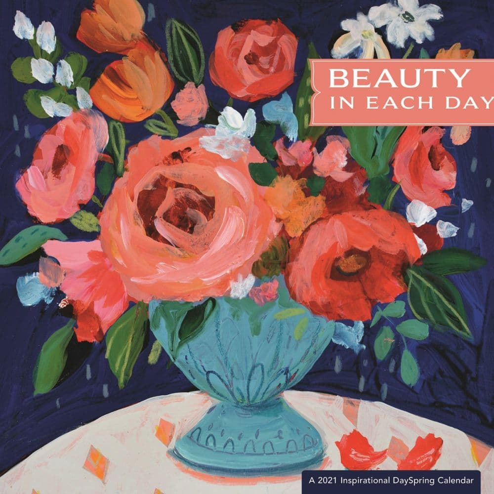Beauty in Each Day Premium Wall Calendar