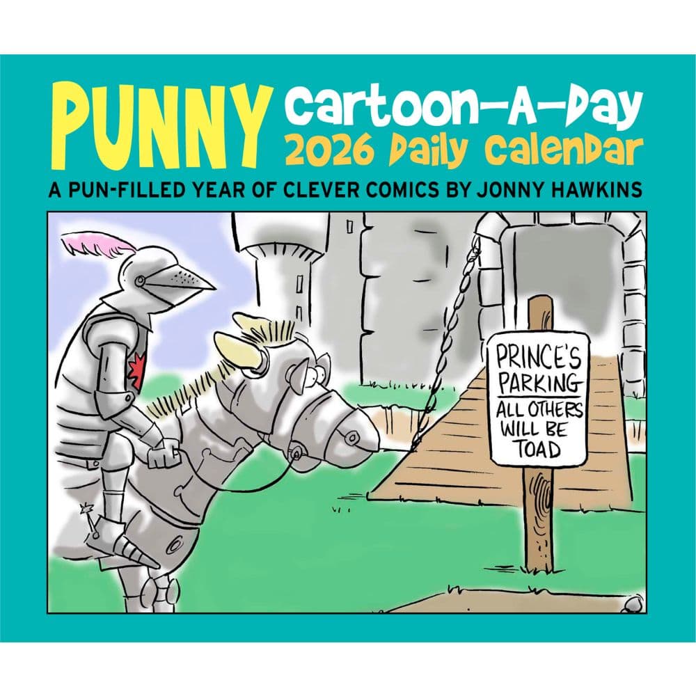 Punny Cartoon A Day 2026 Desk Calendar Fourth Alternate Image