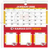 image NFL Kansas City Chiefs 2026 Memomate Spiral Wall Calendar