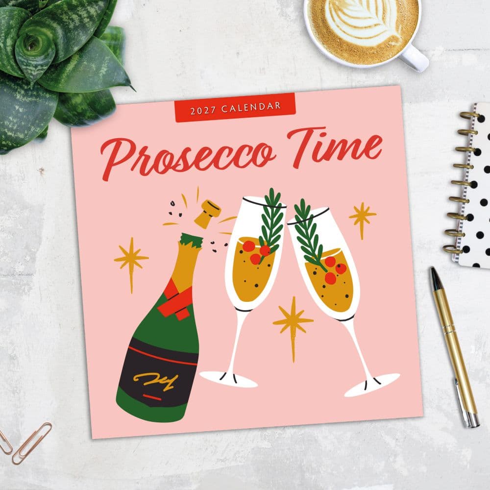 Prosecco Time 2027 Wall Calendar Fourth Alternate Image