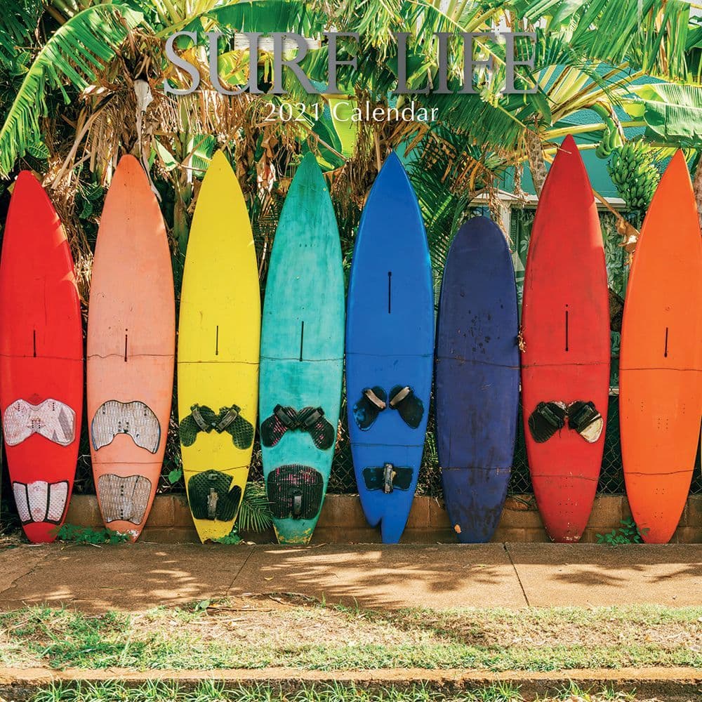 Surf Life Wall Calendar