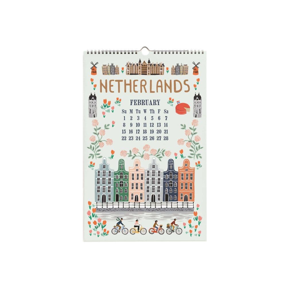 World Travel 2026 Wall Calendar Second Alternate Image