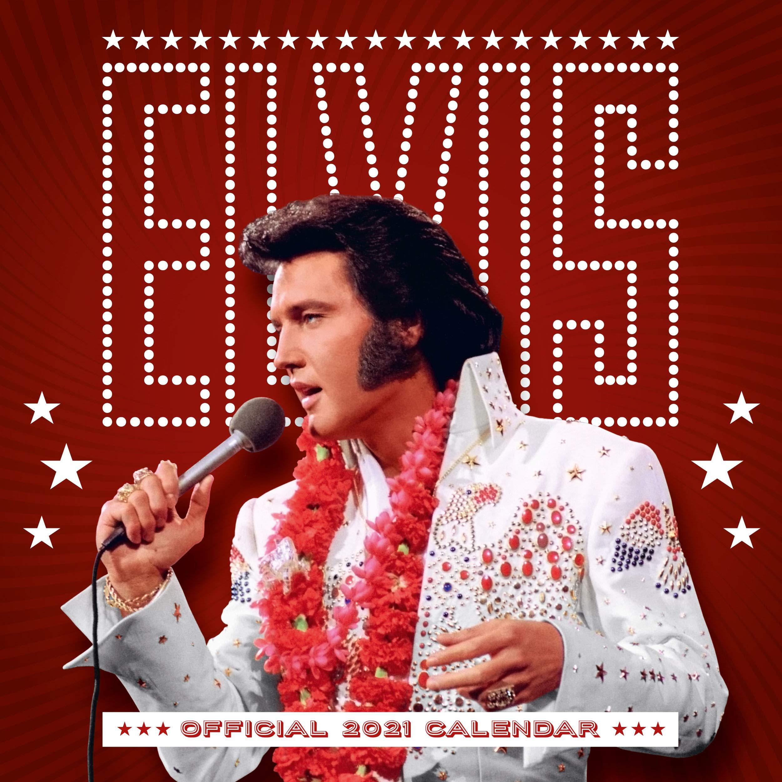 Elvis 2021 Wall Calendar Calendars Com