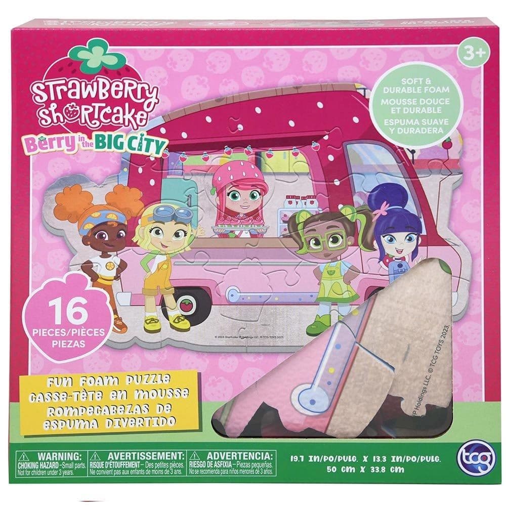 Strawberry Shortcake 16 Piece Foam Puzzle Mat Main Product Image