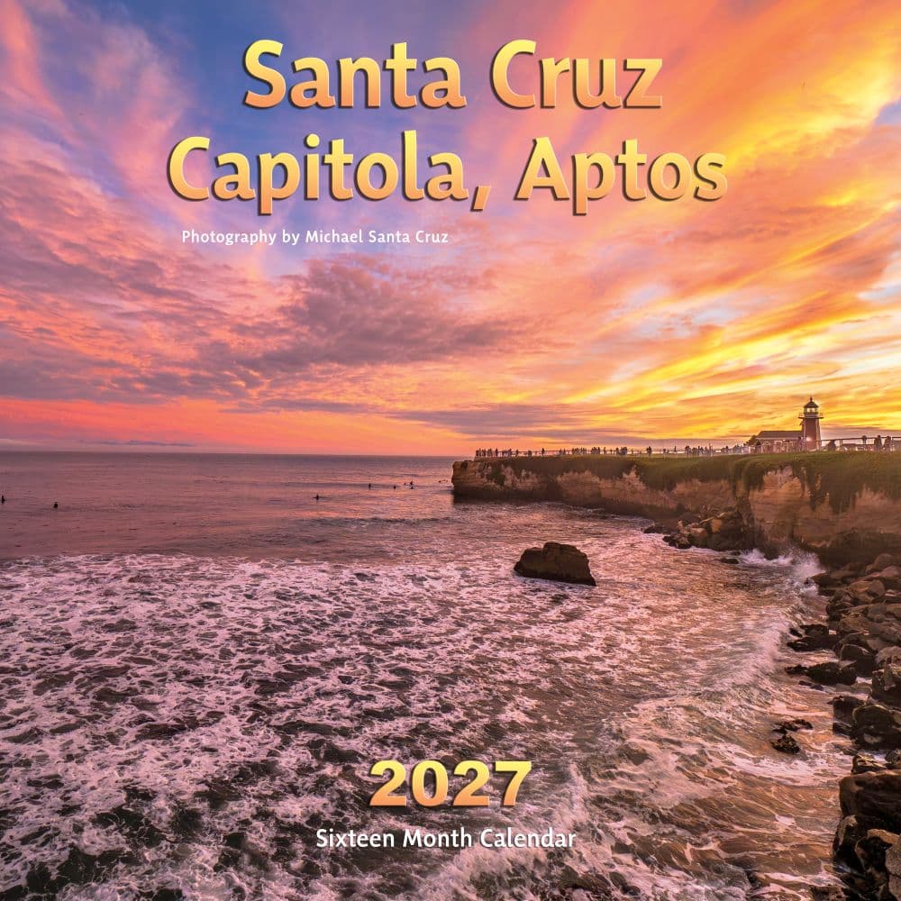 Santa Cruz Capitola and Aptos 2027 Wall Calendar Main Product Image