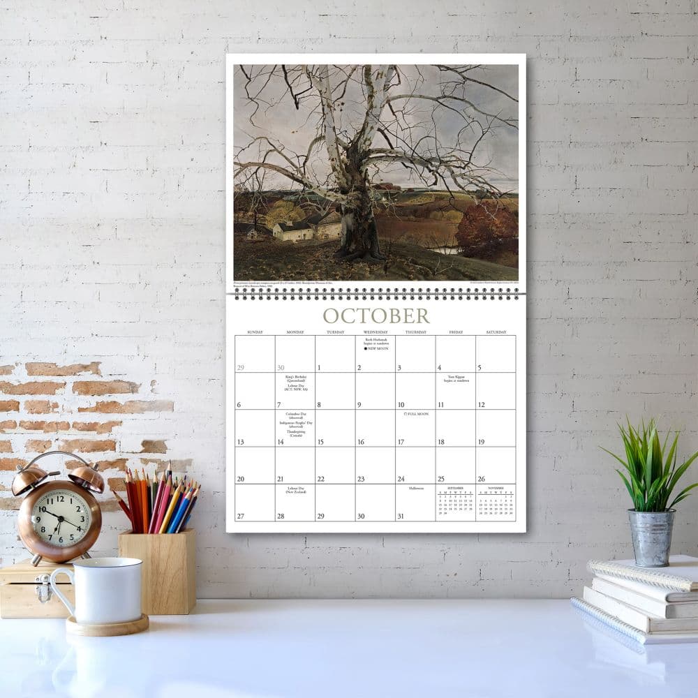 Art Of Andrew Wyeth 2024 Wall Calendar