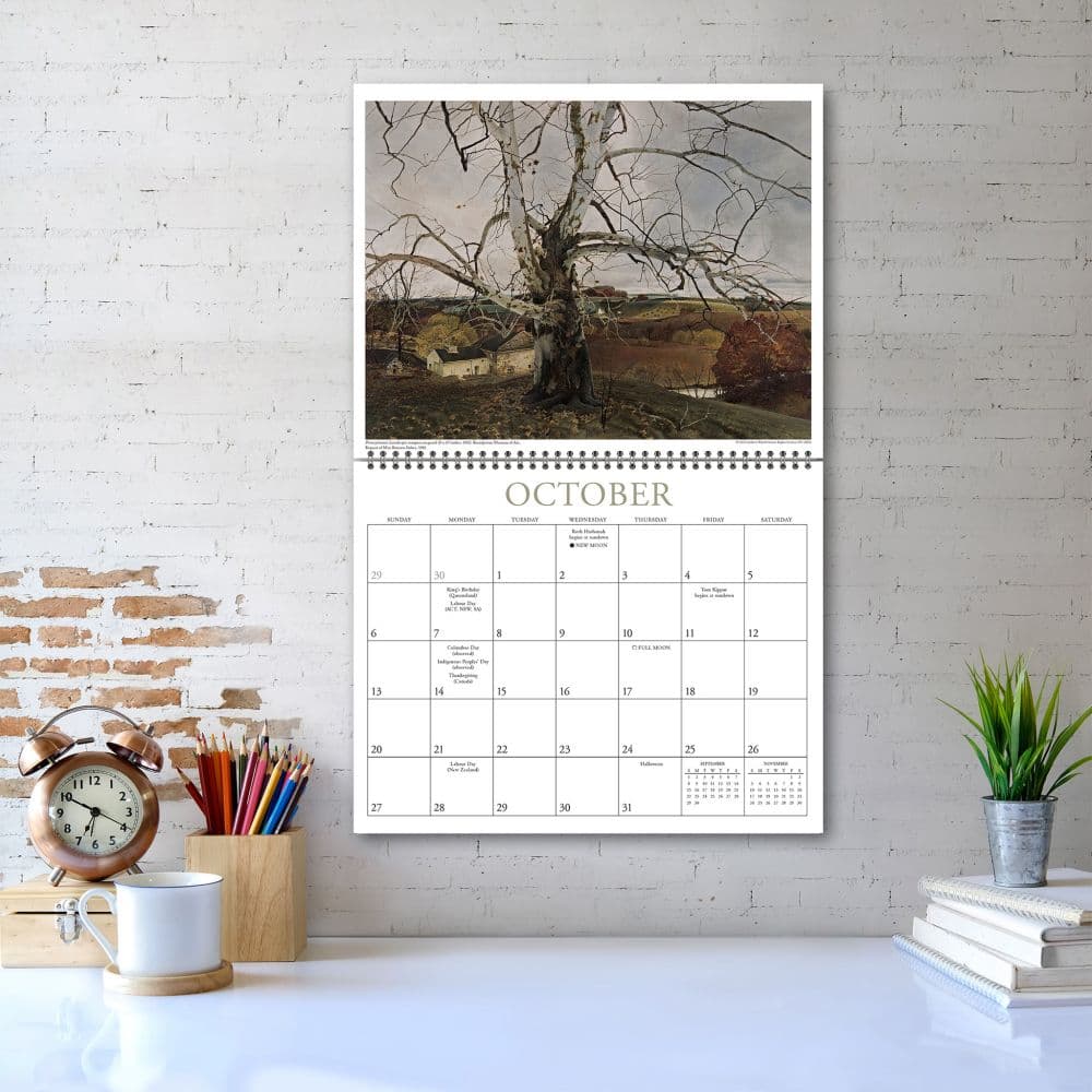 Art Of Andrew Wyeth 2024 Wall Calendar Fifth Alternate Image width=&quot;1000&quot; height=&quot;1000&quot;