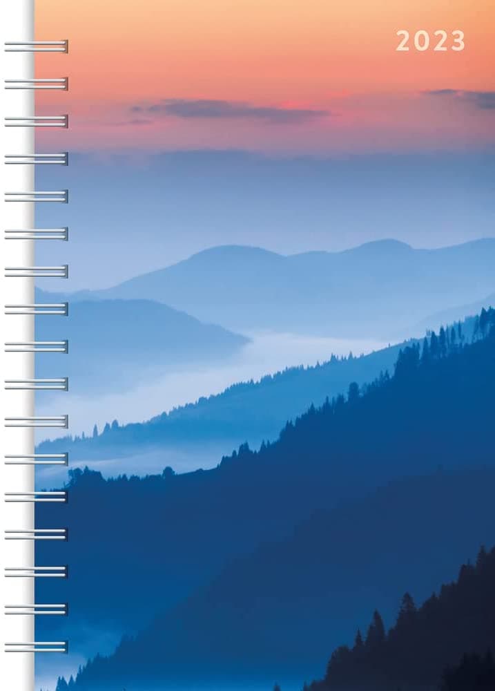 Misty Mountains Goal Getter 2023 Weekly Planner