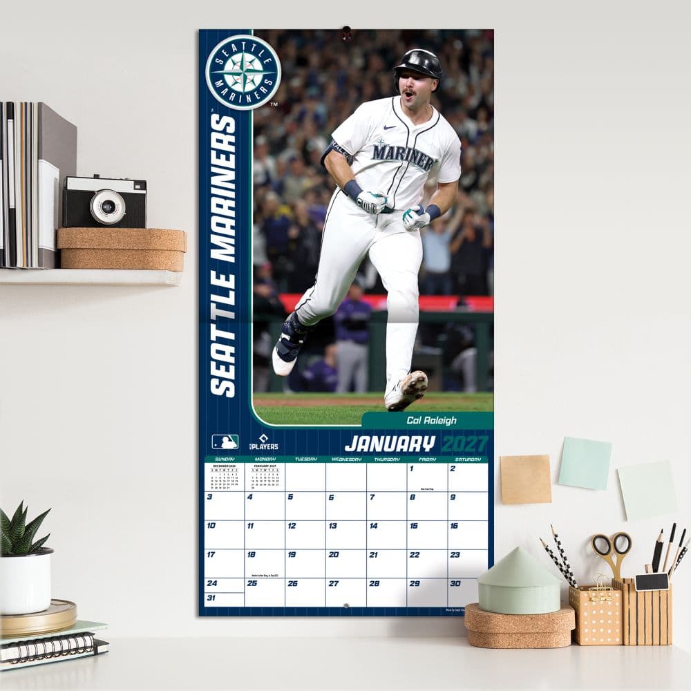 MLB Seattle Mariners 2027 Wall Calendar Fifth Alternate Image