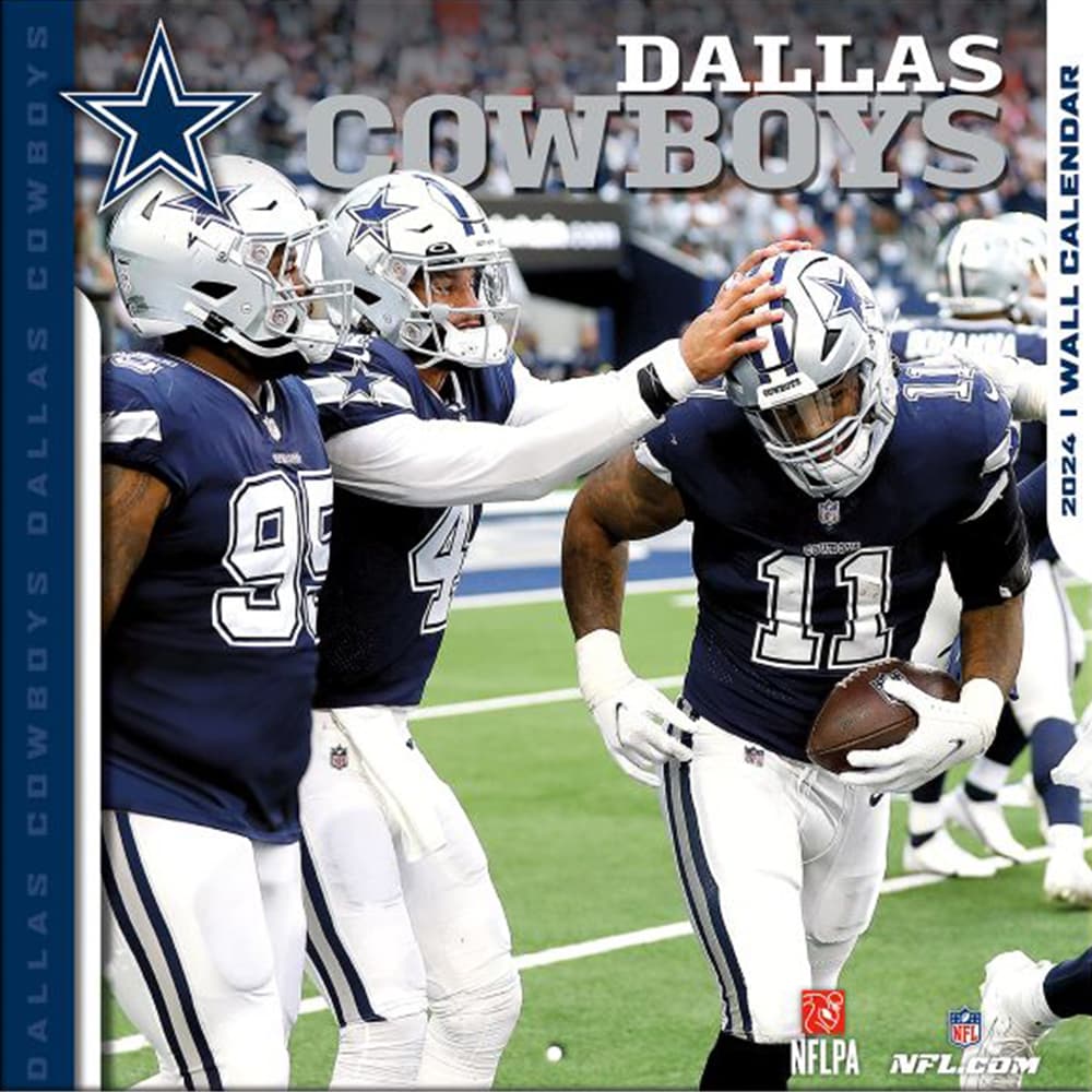 NFL Dallas Cowboys Cheerleaders 2024 Mini Wall Calendar