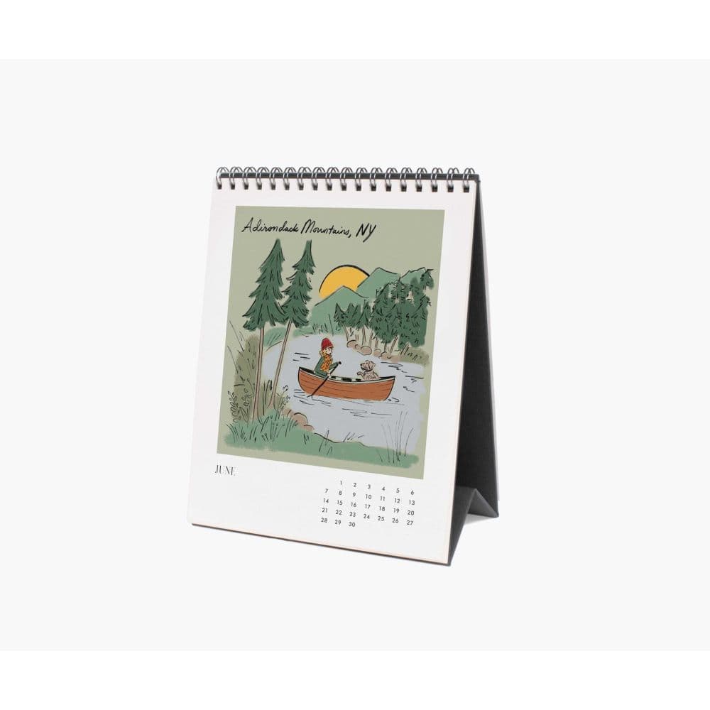 Travel Sketchbook 2026 Easel Desk Calendar Sixth Alternate Image