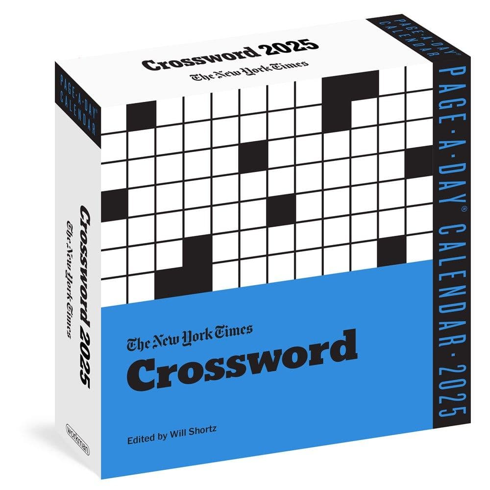 New York Times Daily Crosswords 2025 Desk Calendar Main Image