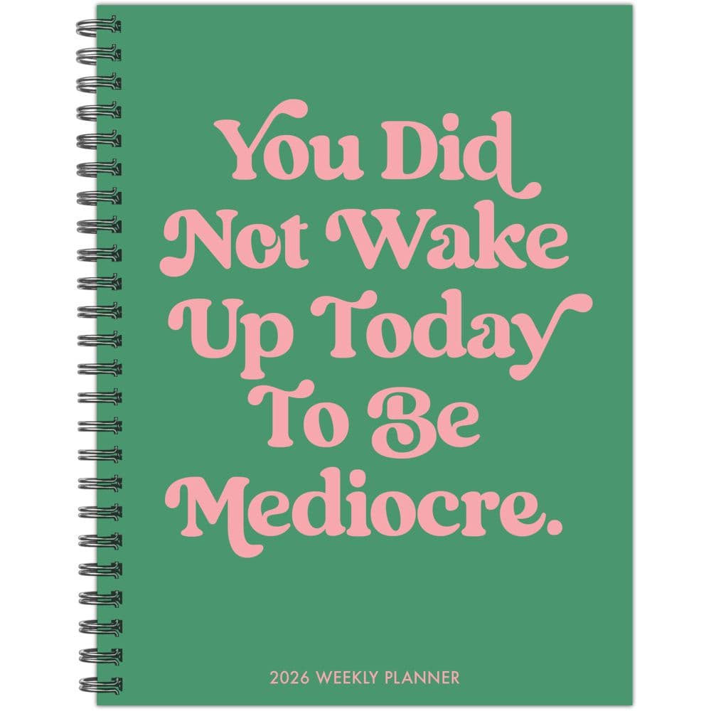Mediocre 2026 Planner Main Image