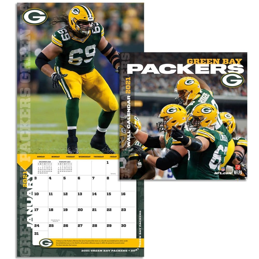 Green Bay Packers Mini Wall Calendar