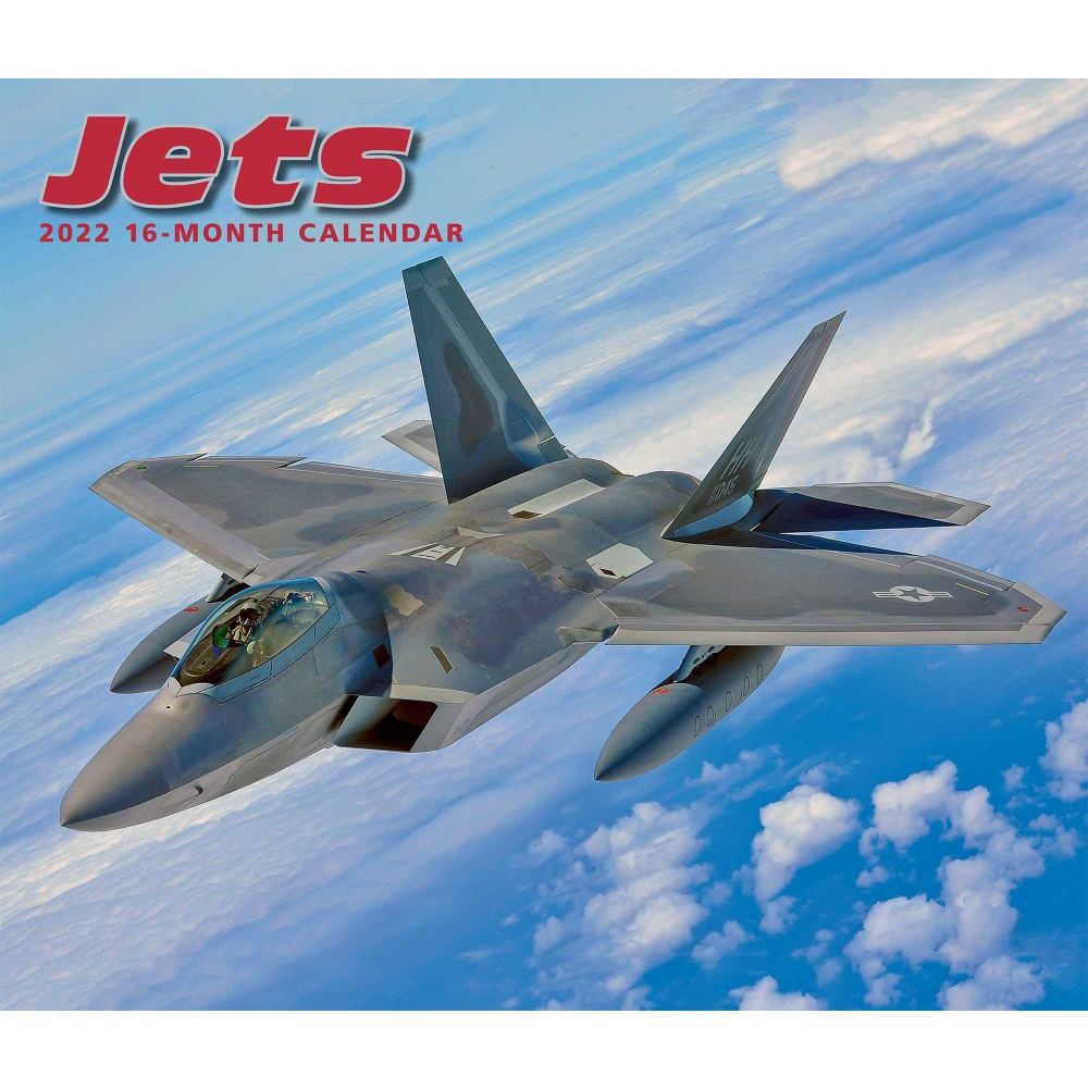 Jets Deluxe 2022 Wall Calendar
