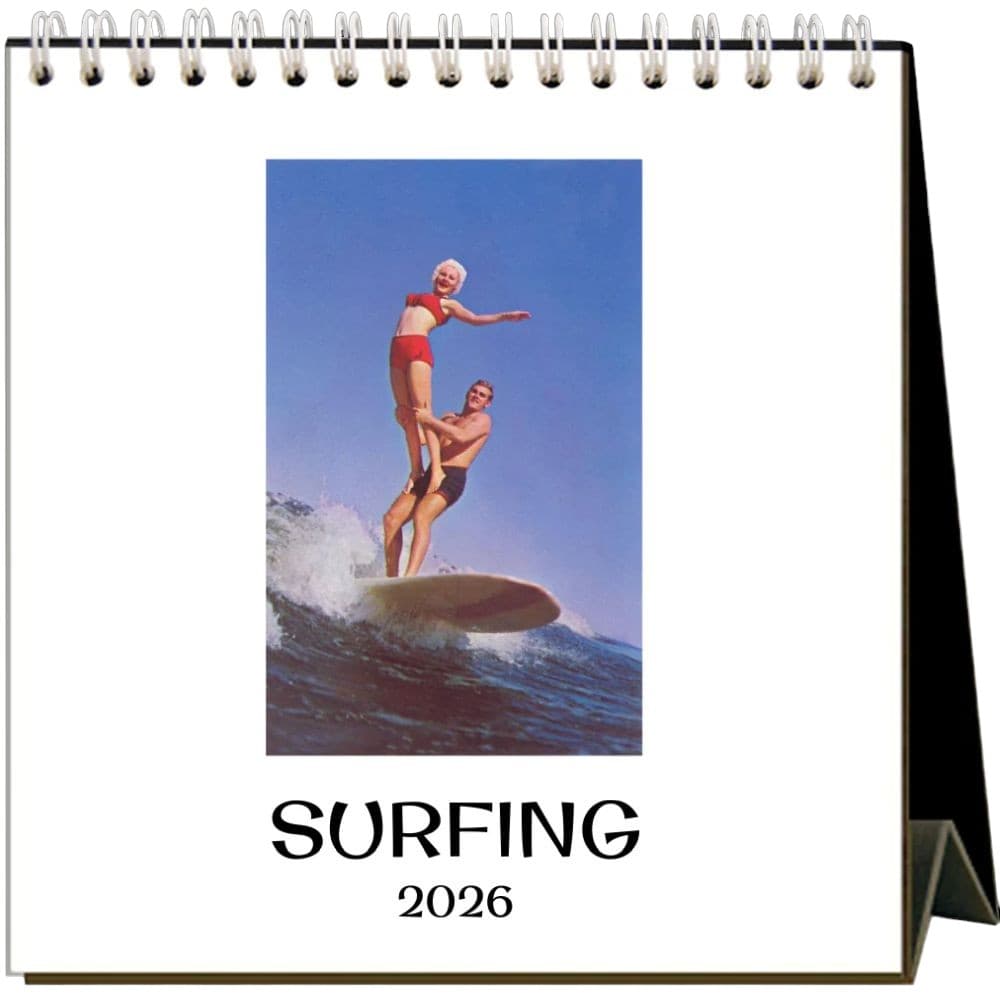 Surfing 2026 Easel Desk Calendar Main Product Image
