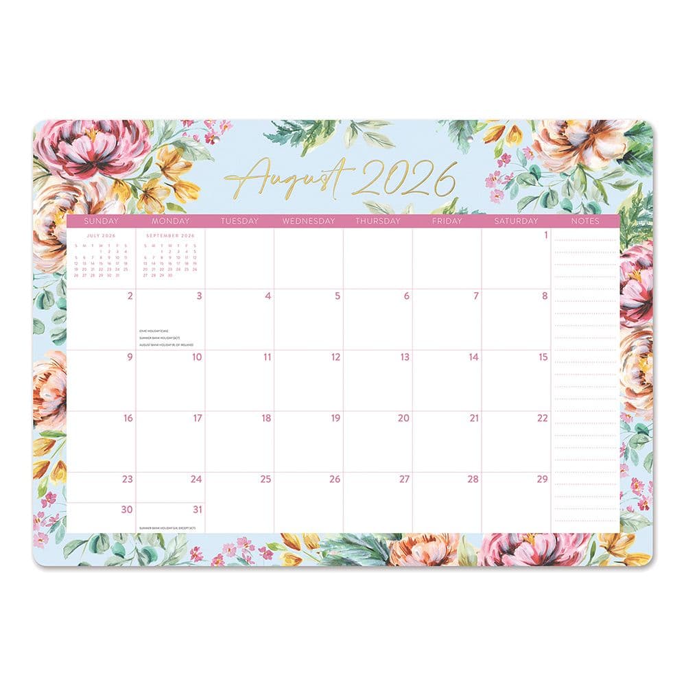 Bella Flora 2027 Desk Pad Main Product Image