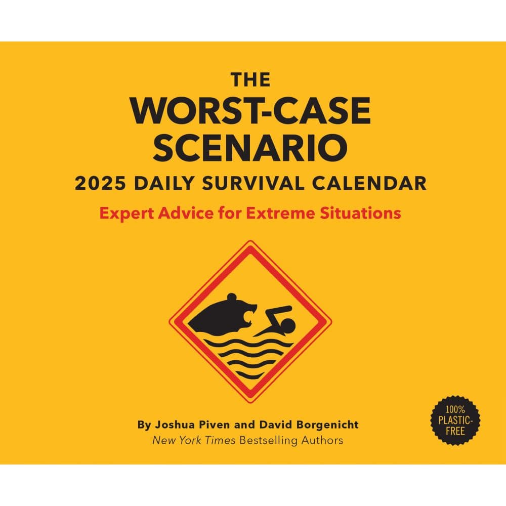 Worst Case Scenario Survival 2025 Desk Calendar Main Image