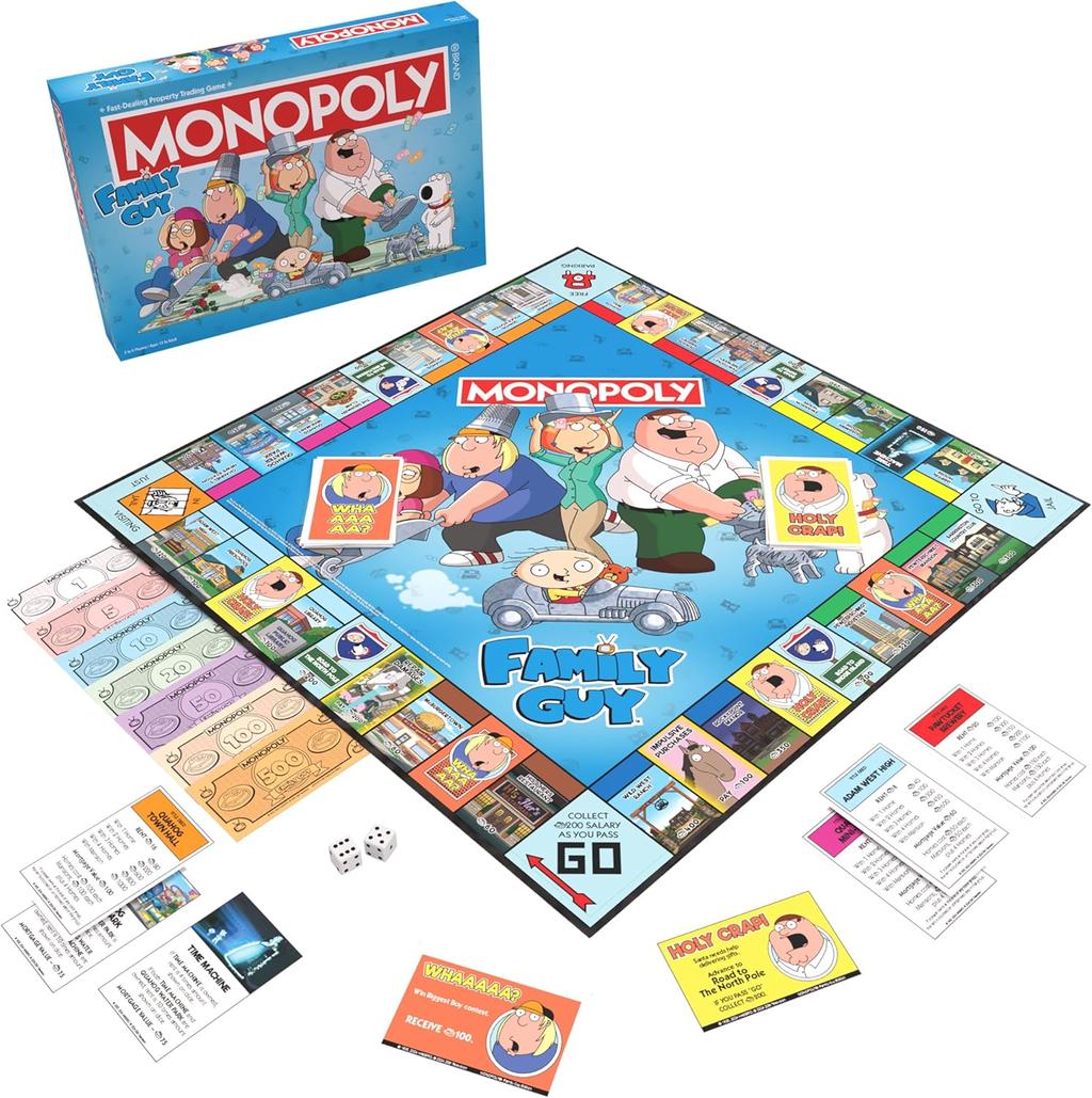 Monopoly Family Guy Board Game fig 2