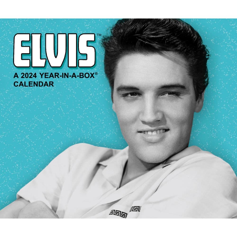 Elvis 2024 Desk Calendar