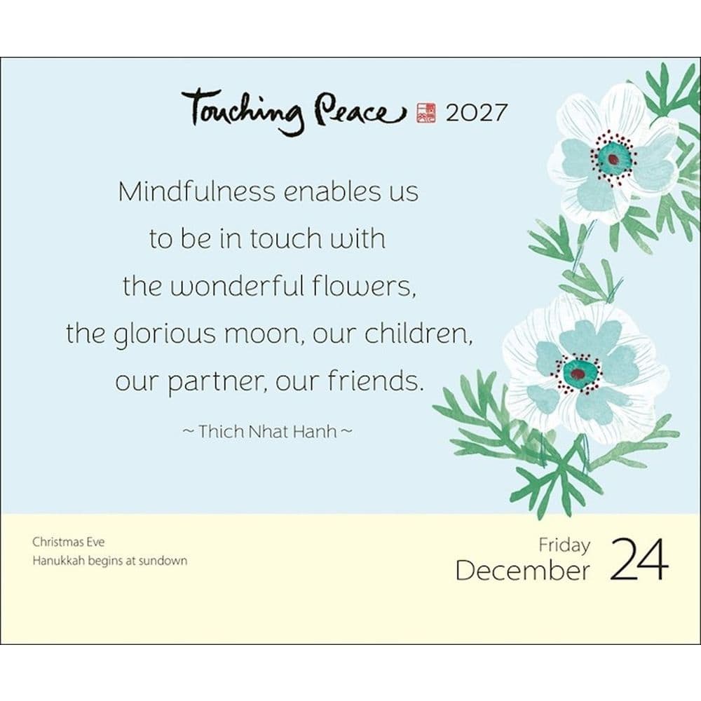 Thich Nhat Hanh 2027 Desk Calendar Sixth Alternate Image
