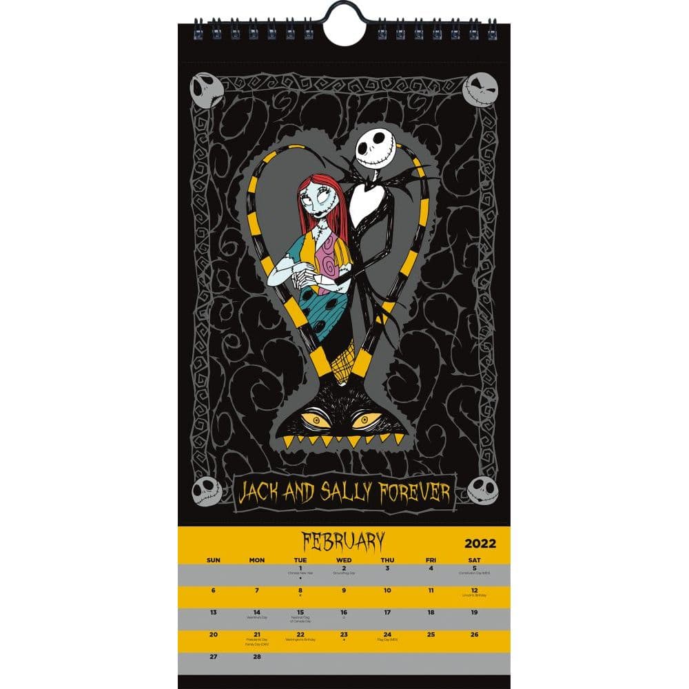 Nightmare Before Christmas 2022 Mini Poster Calendar - Calendars.com